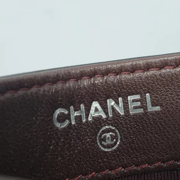 Chanel lambskin leather cardholder black/silver with box and dustbag - Picture 6 of 6